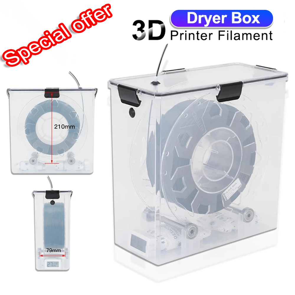 3D Printing Deck Box - 3D Printer Parts Filament Dryer Box