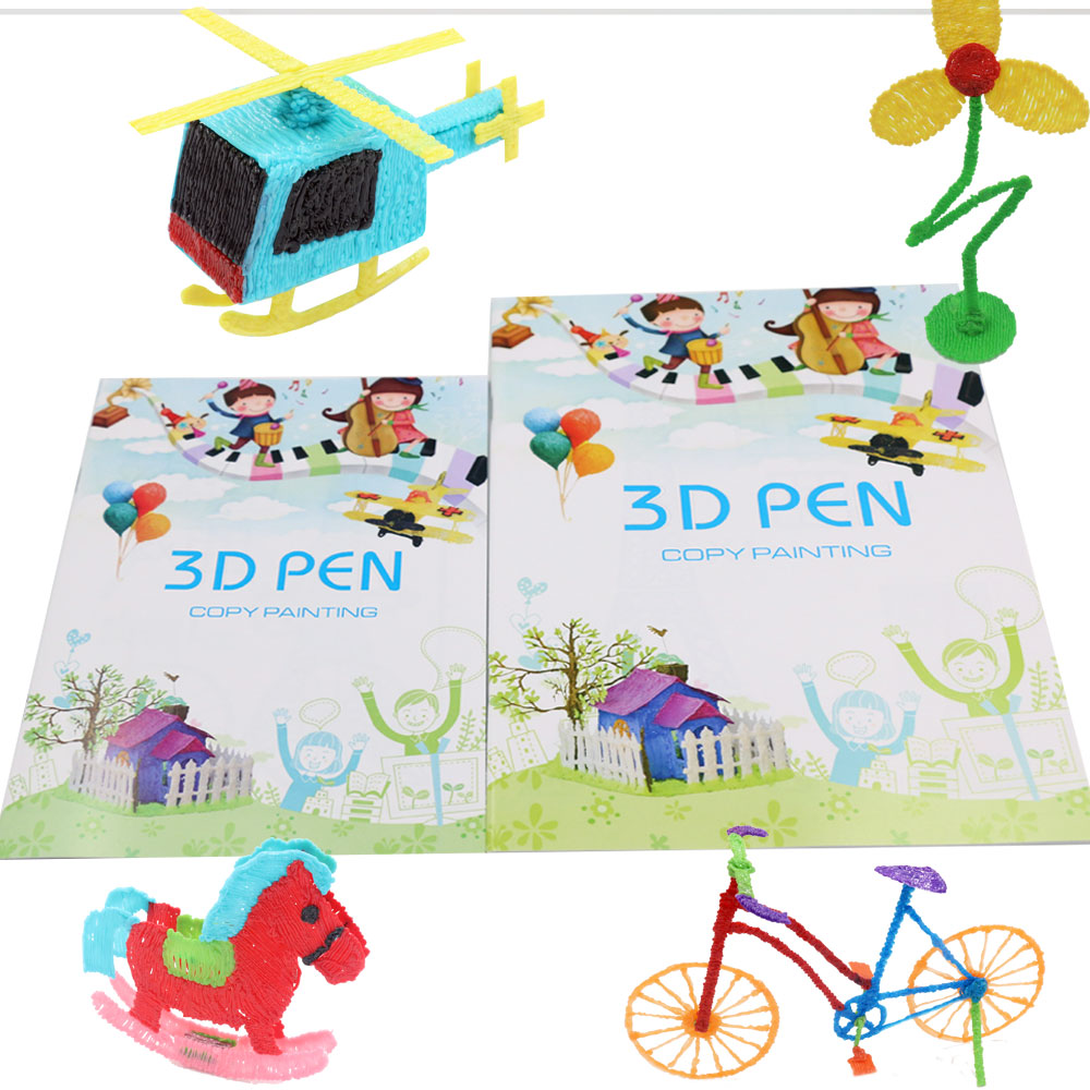 3D Printing Templates Free - 3D Pen Drawing Book Suitable for