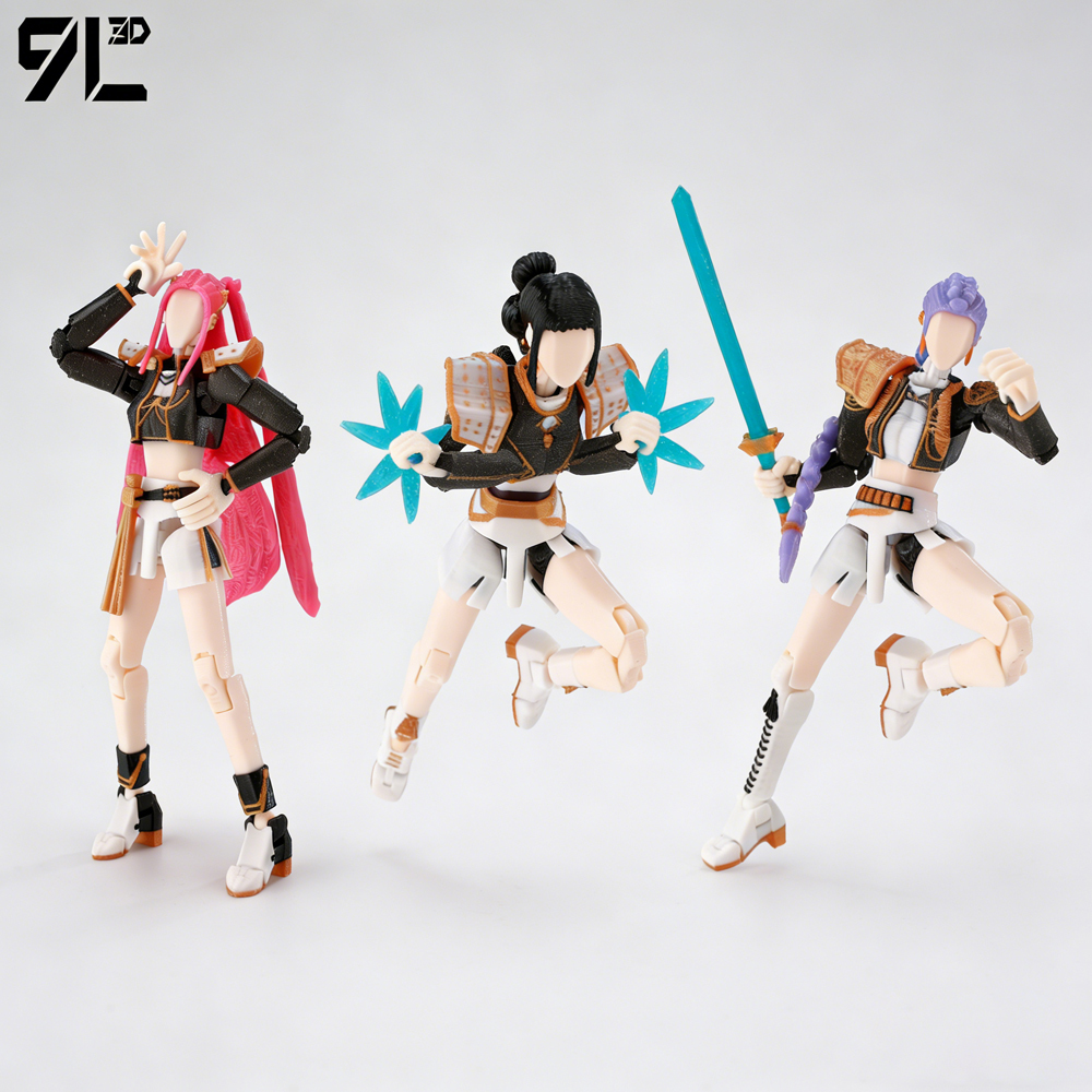 3D Printing Gundam - 9L3D Printe Games Series Lucky13 Dummy13