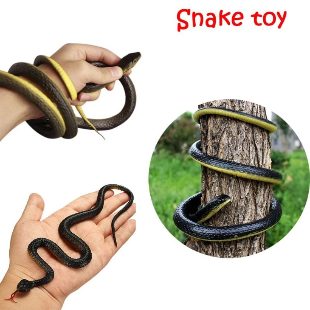 3D Printing Egg - 45cm Fake Realistic Rubber Toy Snake