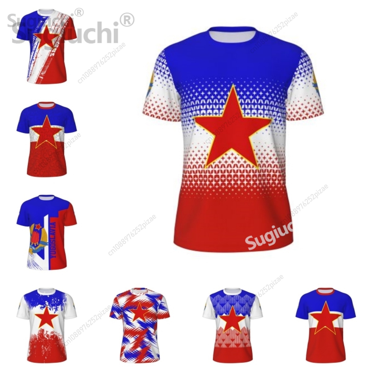 3D Printing Services - 2025 New Yugoslavia 3D Printing Flag