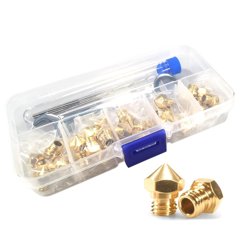 3D Printing Deck Box - 25pcs MK10 Nozzles 0.4mm 3D Printer