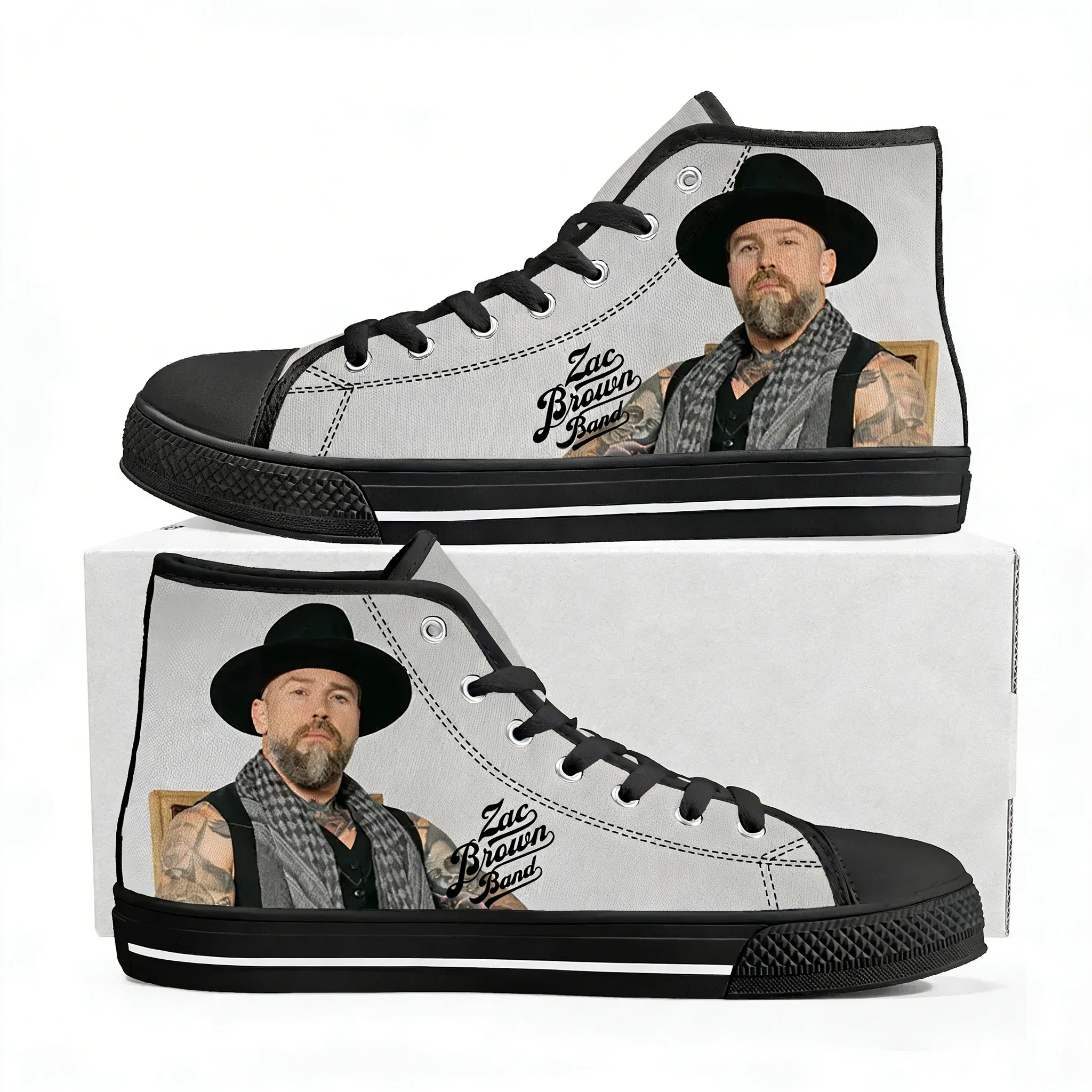 Zac Brown High Top Sneakers Me - 3D Printing Quality บทวิจารณ์และราคา