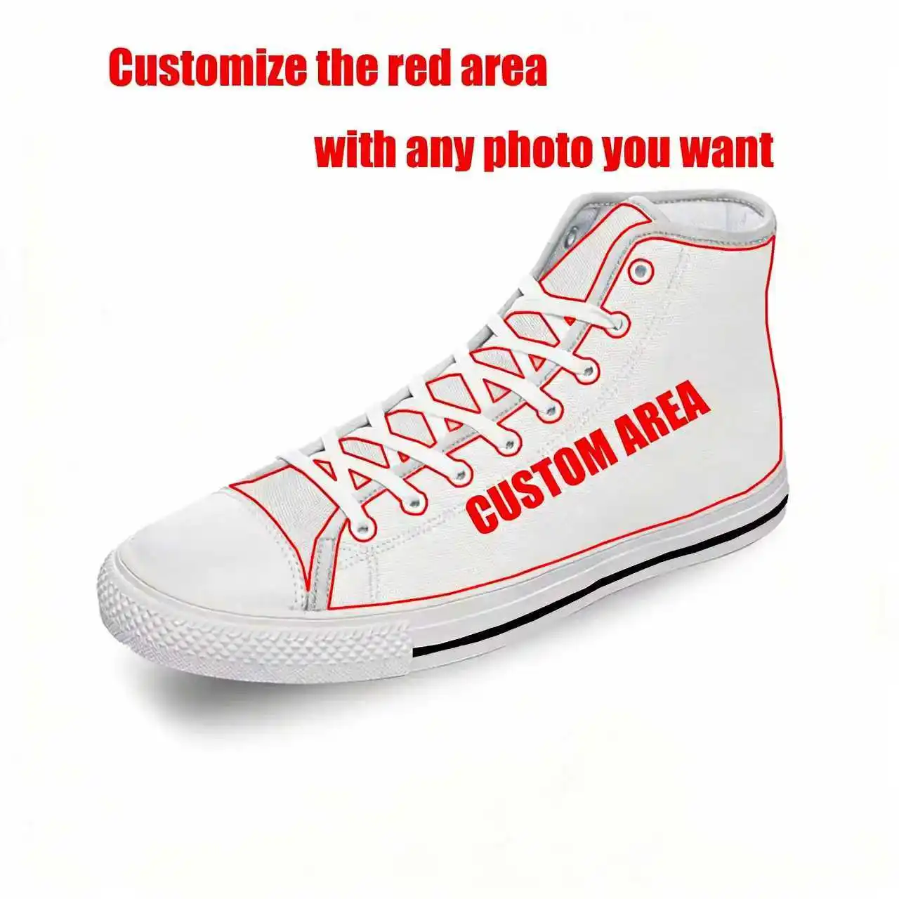 Zac Brown High Top Sneakers Me - 3D Printing Quality บทวิจารณ์และราคา
