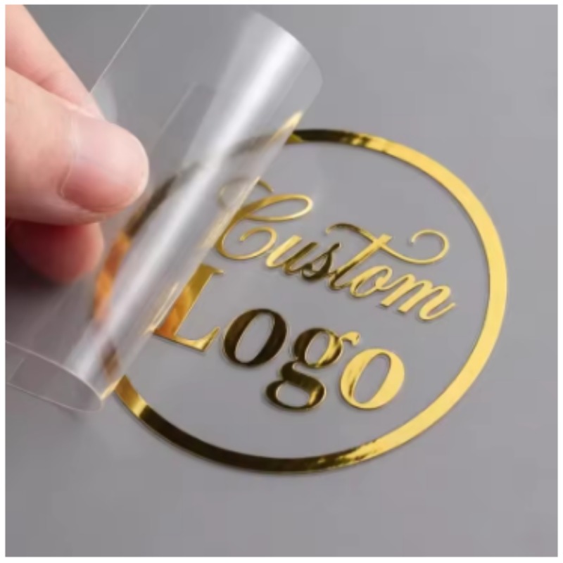Custom 3D Gold Transfer Sticke - 3D Printing Logo บทวิจารณ์และราคา