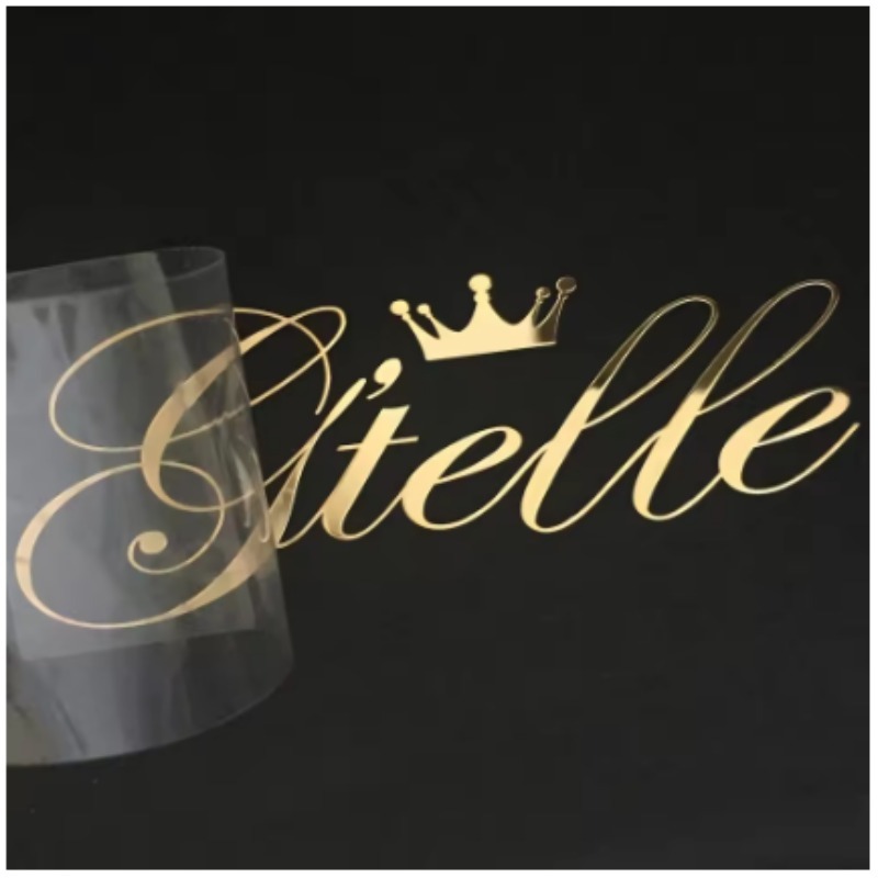 Custom 3D Gold Transfer Sticke - 3D Printing Logo บทวิจารณ์และราคา