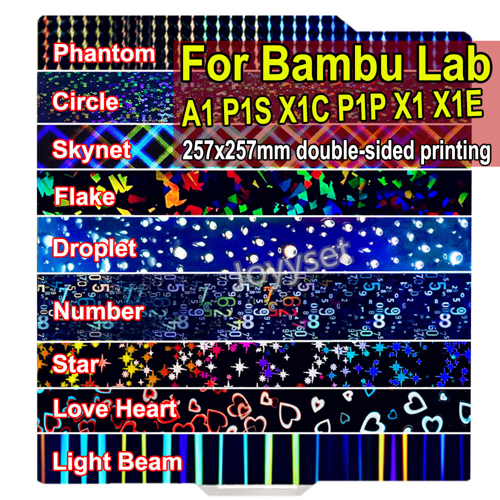 X1C A1 Build Plate for Bambu l - 3D Printing X1 Carbon บทวิจารณ์และราคา