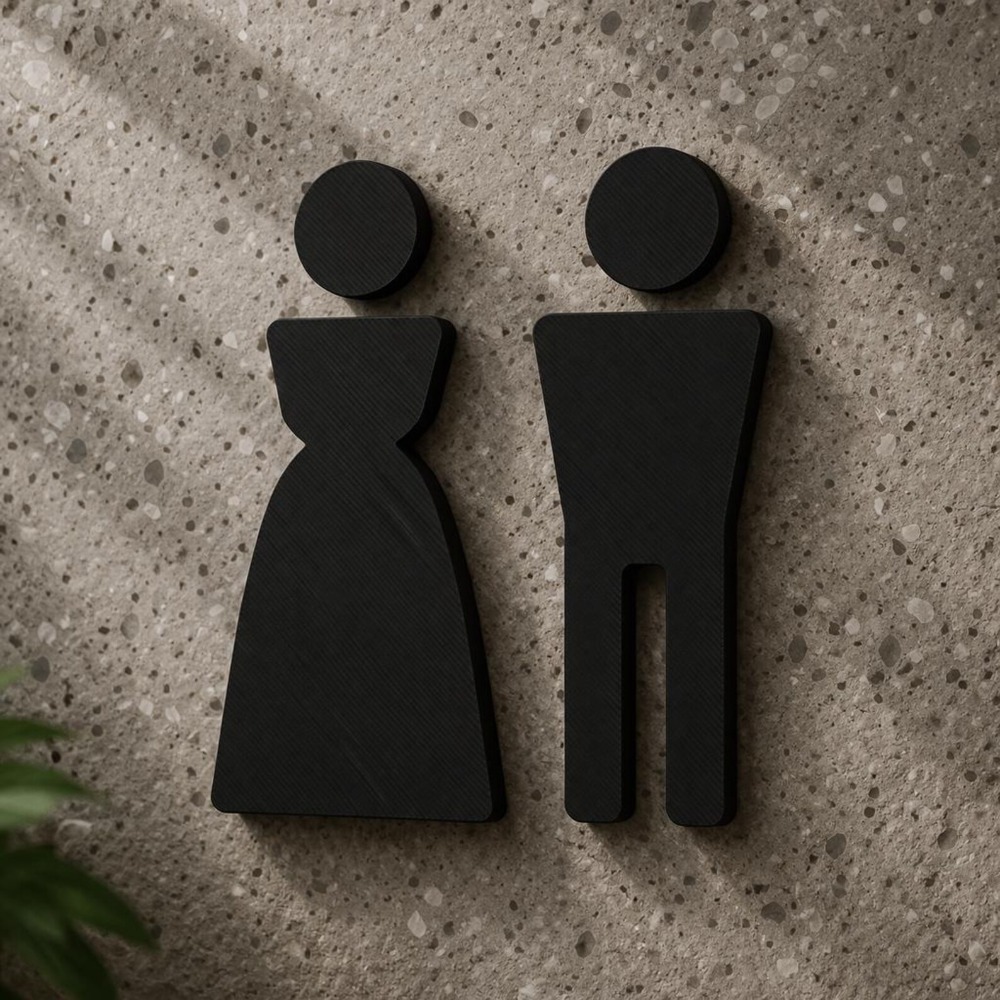 Minimalist 3D Printed Male Fem - 3D Printing Icon บทวิจารณ์และราคา