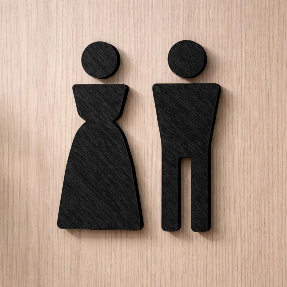 Minimalist 3D Printed Male Fem - 3D Printing Icon บทวิจารณ์และราคา