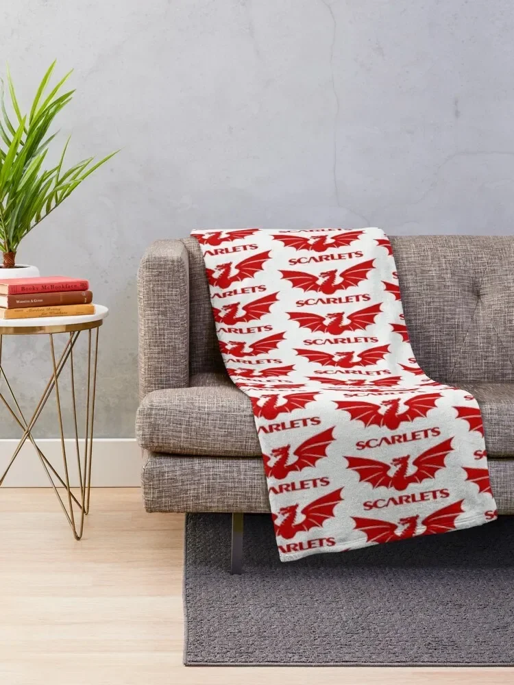 Scarlets Icon Throw Blanket El - 3D Printing Icon บทวิจารณ์และราคา