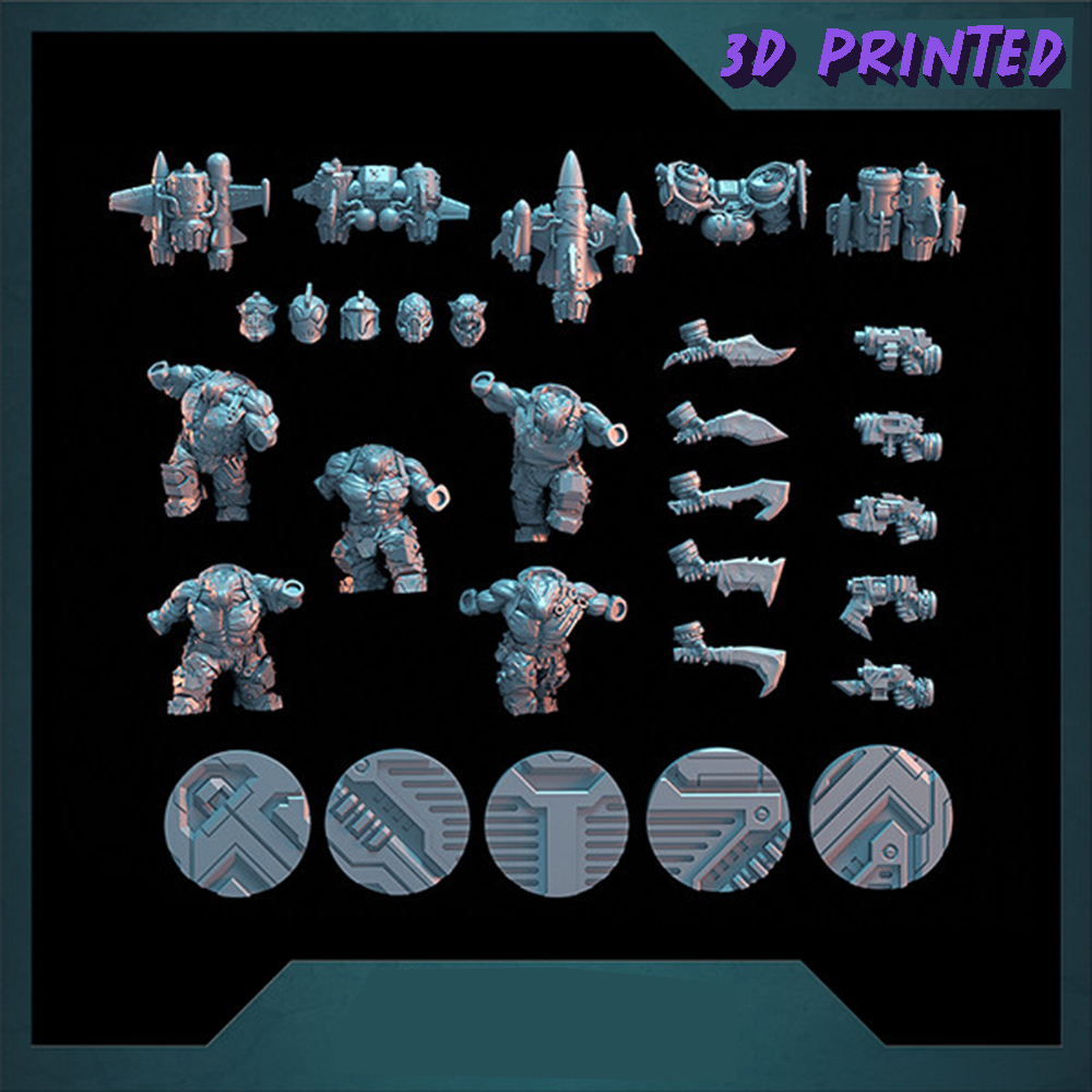 Rocket Orcs  Armour Miniature, - 3D Printing Liquid บทวิจารณ์และราคา