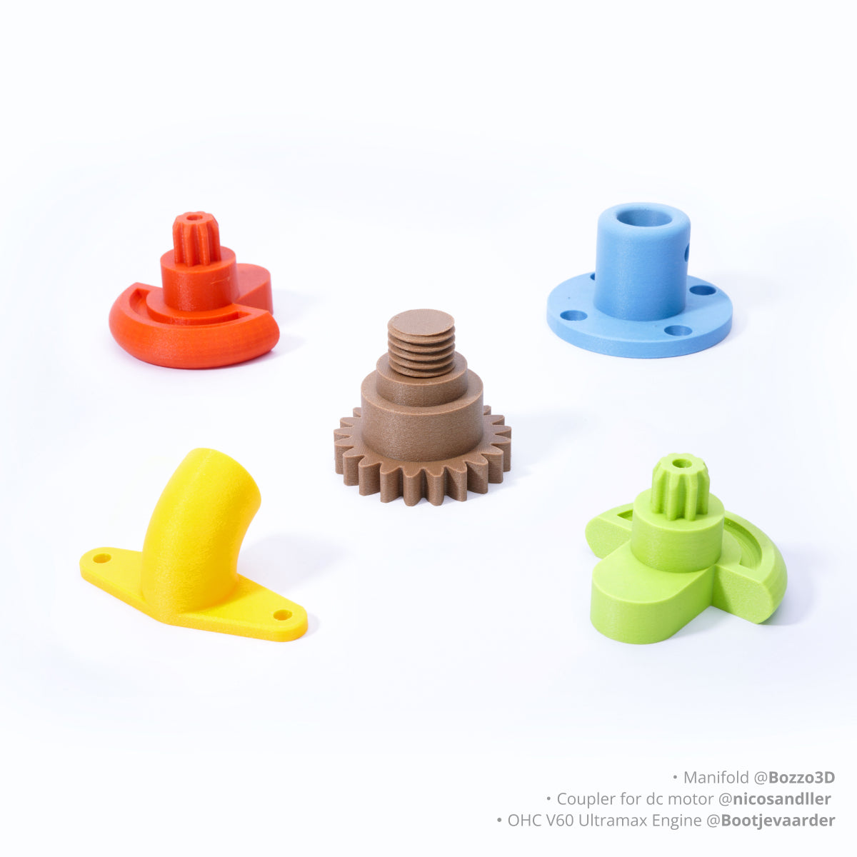 PA6-GF for Bambu Lab Glass Fib - 3D Printing Nylon Filament บทวิจารณ์และราคา