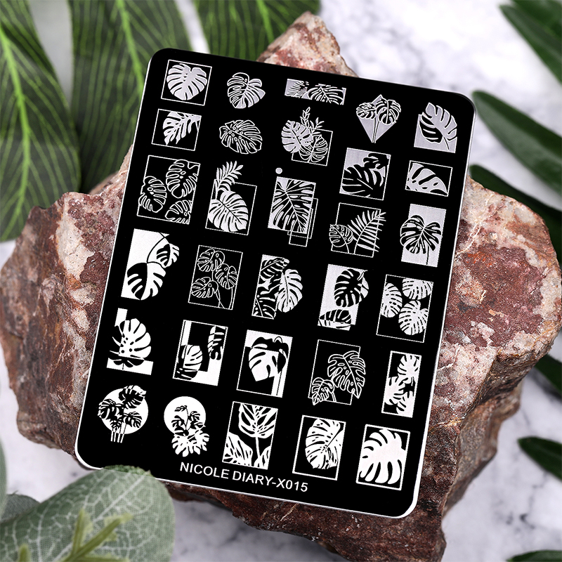 NICOLE DIARY Leaves Flower Nai - 3D Printing Templates Free บทวิจารณ์และราคา