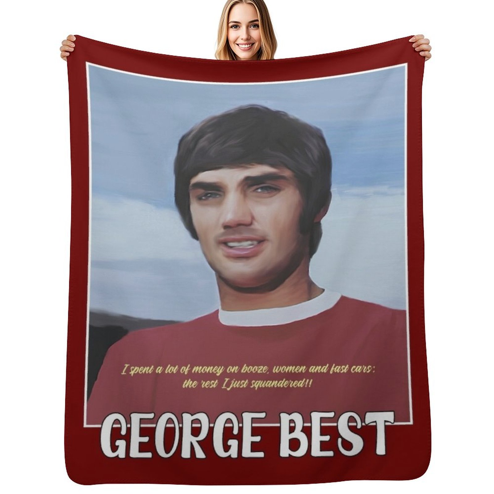 GEORGE BEST - ICONIC FOOTBALLE - 3D Printing Icon บทวิจารณ์และราคา