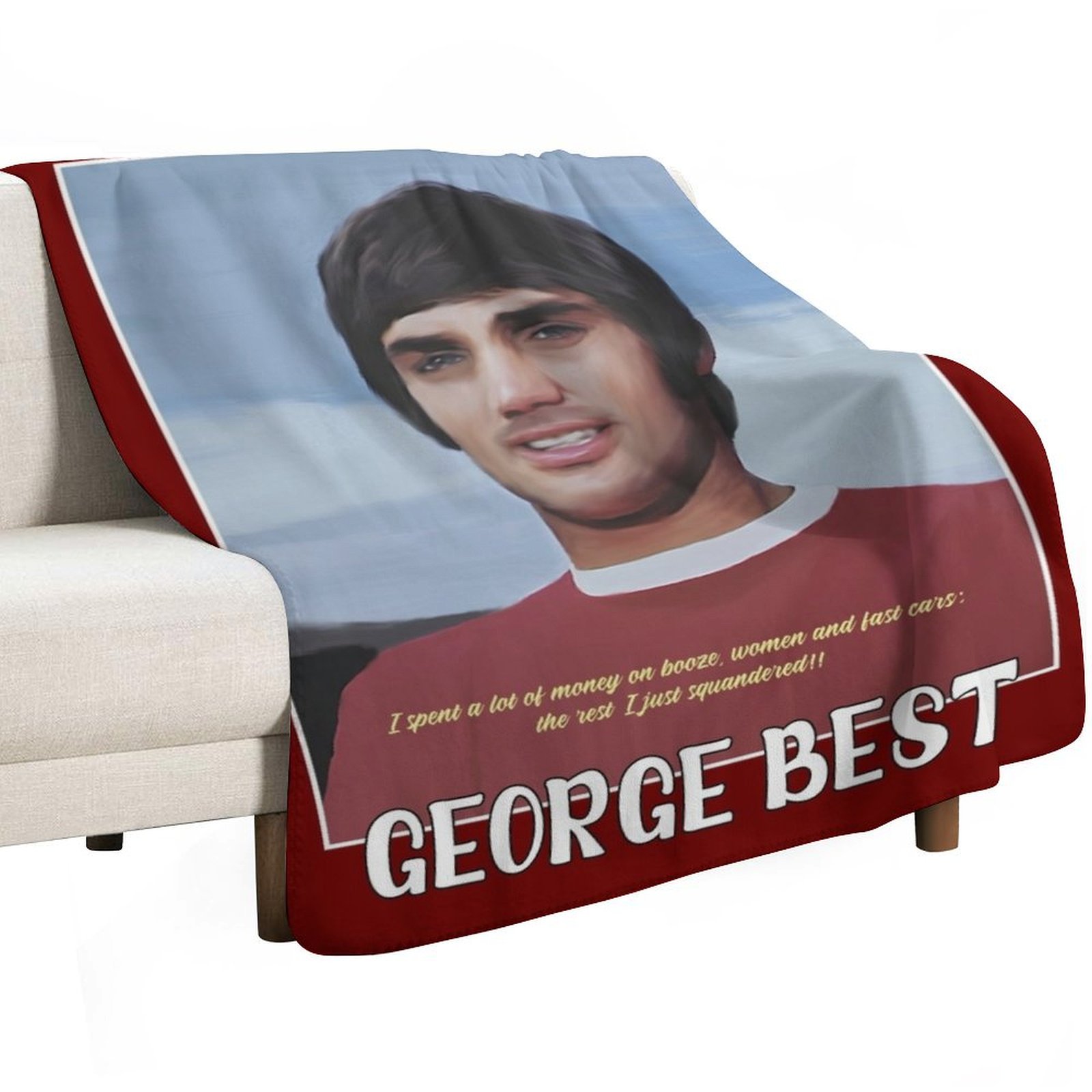 GEORGE BEST - ICONIC FOOTBALLE - 3D Printing Icon บทวิจารณ์และราคา