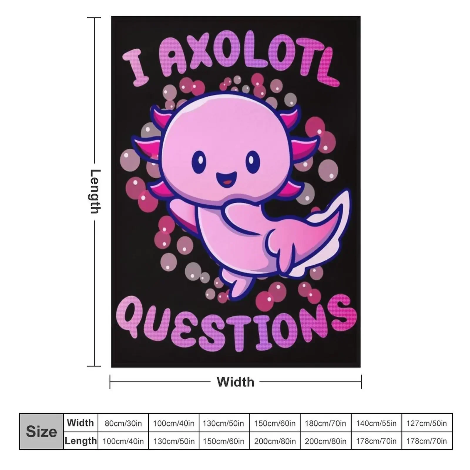 i axolotl questions Throw Blan - 3D Printing Questions บทวิจารณ์และราคา
