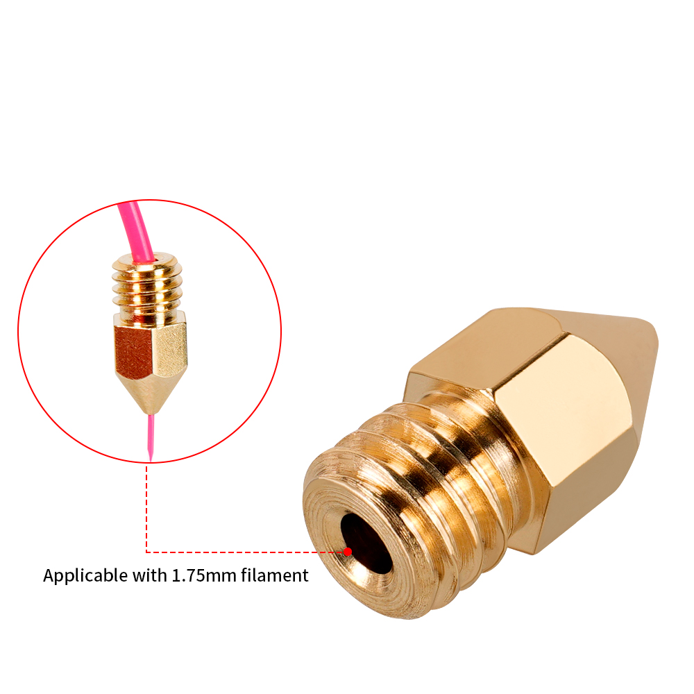MK7 MK8 Nozzle 0.4mm 0.3mm 0.2 - 3D Printing Cnc บทวิจารณ์และราคา