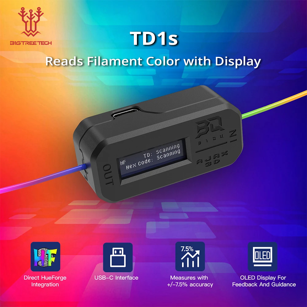 BIGTREETECH TD1s Reads Filamen - 3D Printing Cnc บทวิจารณ์และราคา
