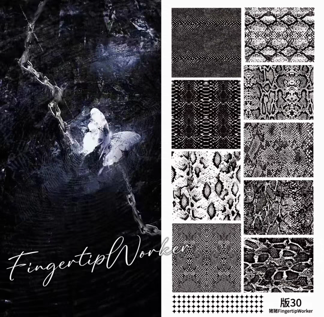 1PC Flowers Nail Stamping Plat - 3D Printing Templates Free บทวิจารณ์และราคา