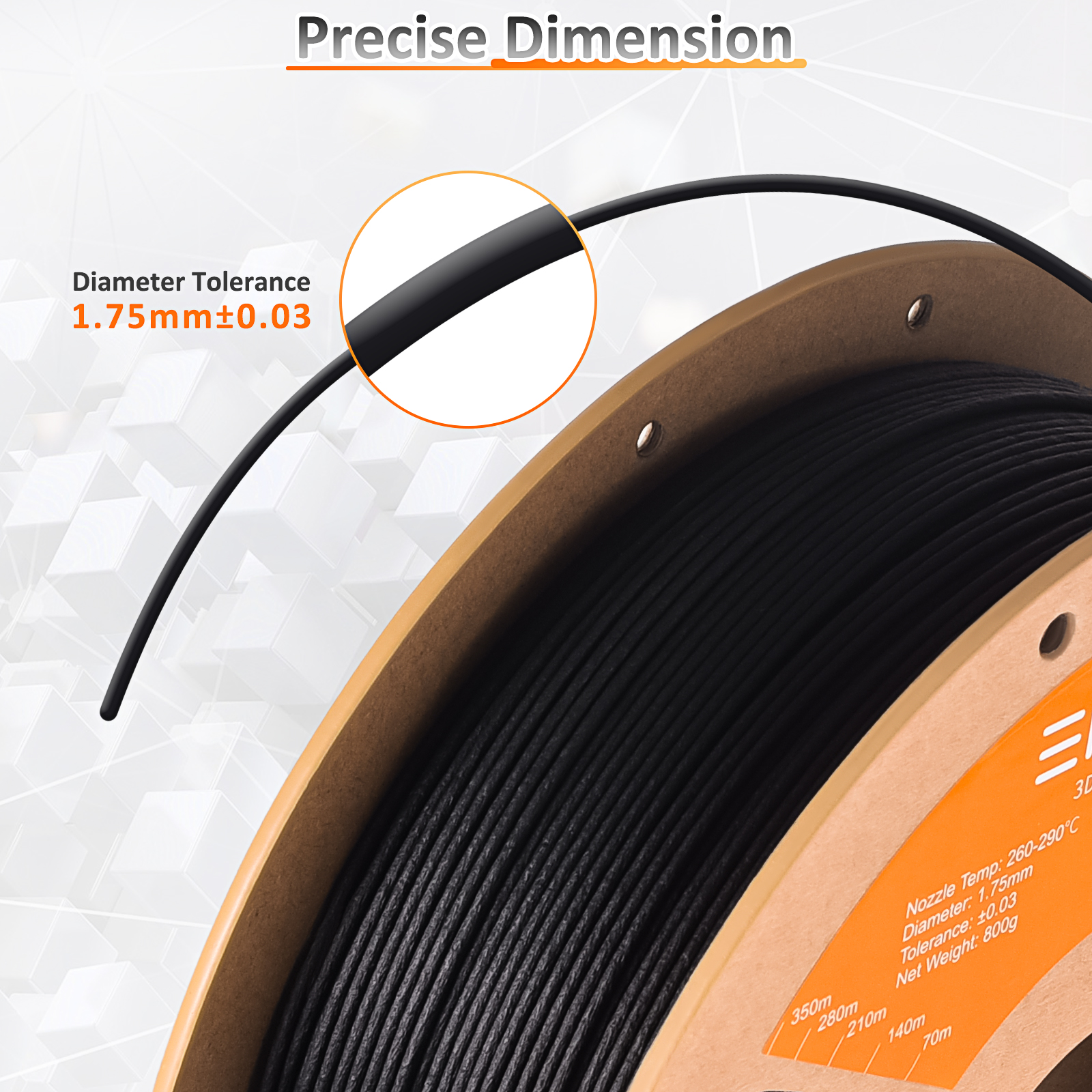 ERYONE 800G Nylon Carbon Fiber - 3D Printing Nylon Filament บทวิจารณ์และราคา