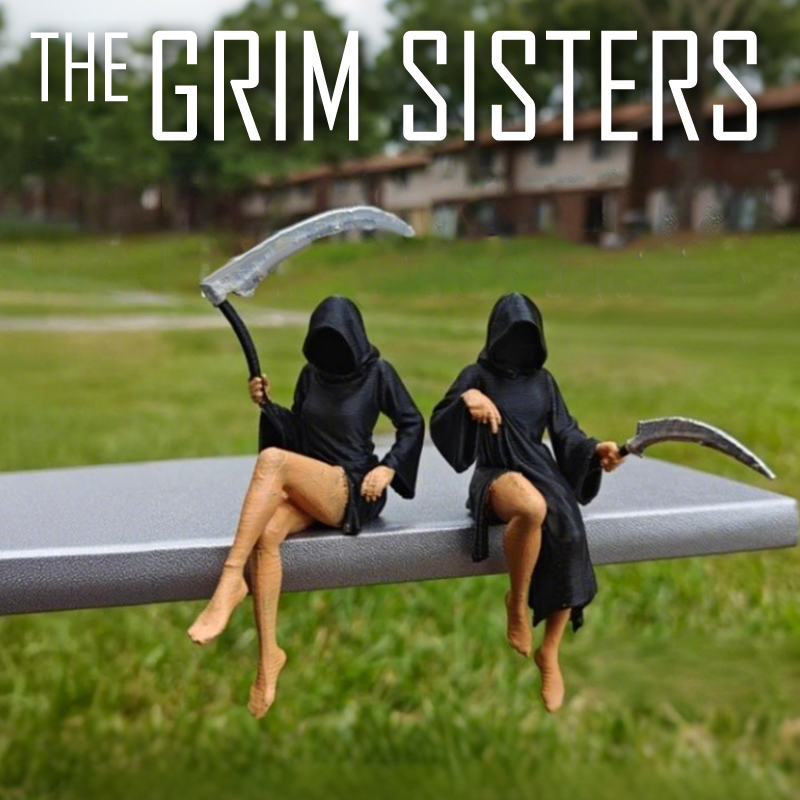 Gothic Death Sisters Figure Gr - 3D Printing Liquid บทวิจารณ์และราคา