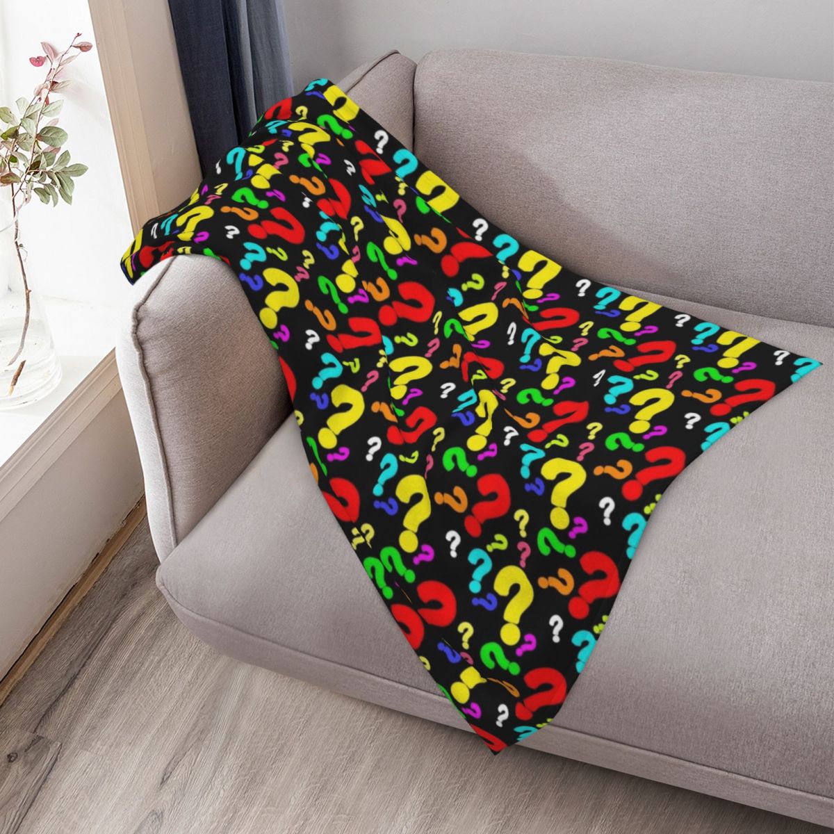 Colorful Question Mark Pattern - 3D Printing Questions บทวิจารณ์และราคา