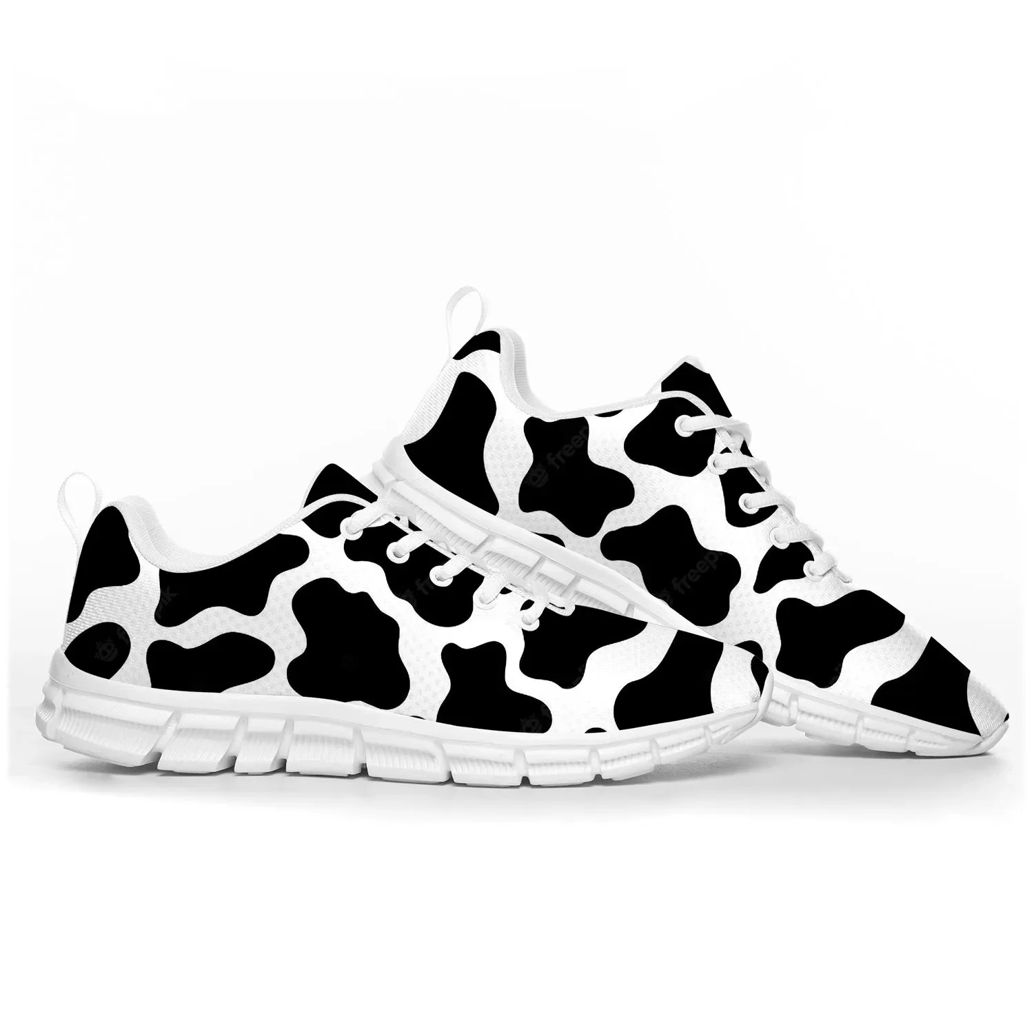 Cow Print 3D Pattern Sports Sh - 3D Printing Quality บทวิจารณ์และราคา