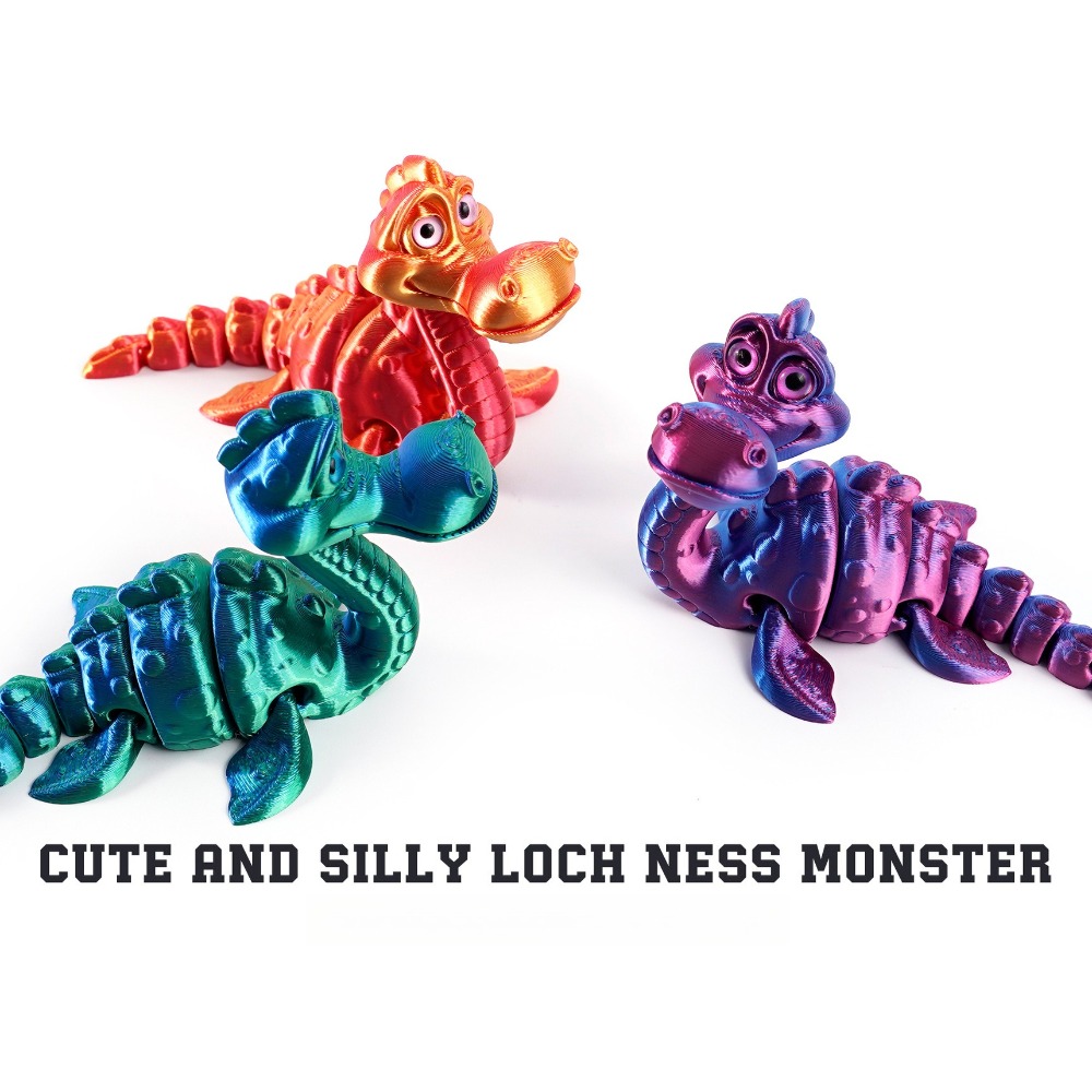 3D Printed Loch Ness Figures T - 3D Printing Liquid บทวิจารณ์และราคา