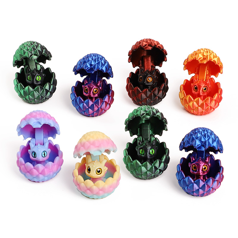 Cute 3D Printed Dragon Eggs wi - 3D Printing Egg บทวิจารณ์และราคา