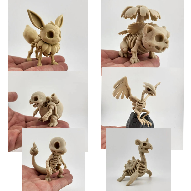 Pokémon Fossil Bone Model Eeve - 3D Printing Gundam บทวิจารณ์และราคา