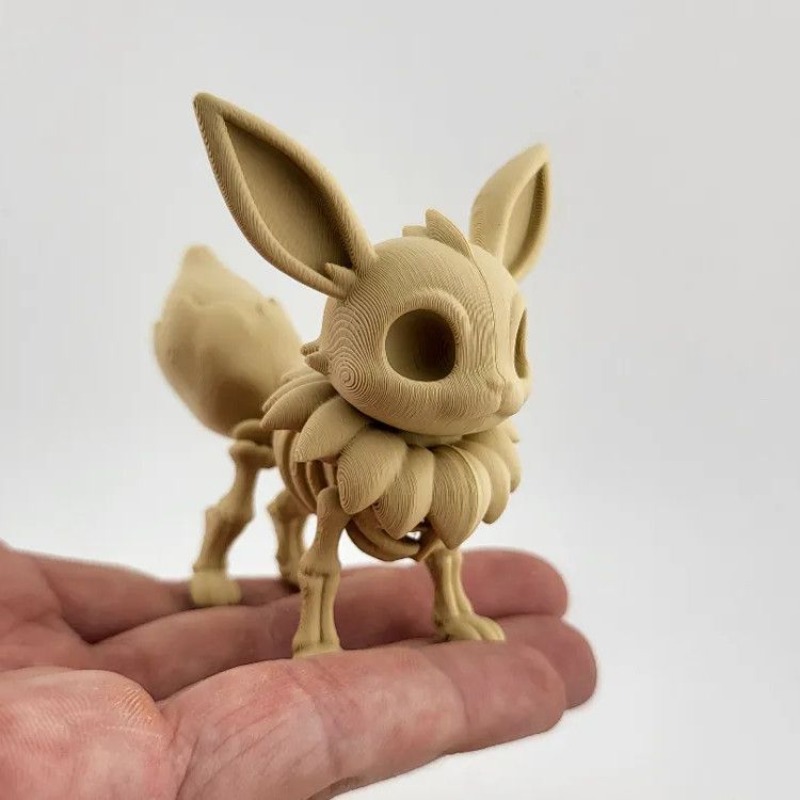 Pokémon Fossil Bone Model Eeve - 3D Printing Gundam บทวิจารณ์และราคา