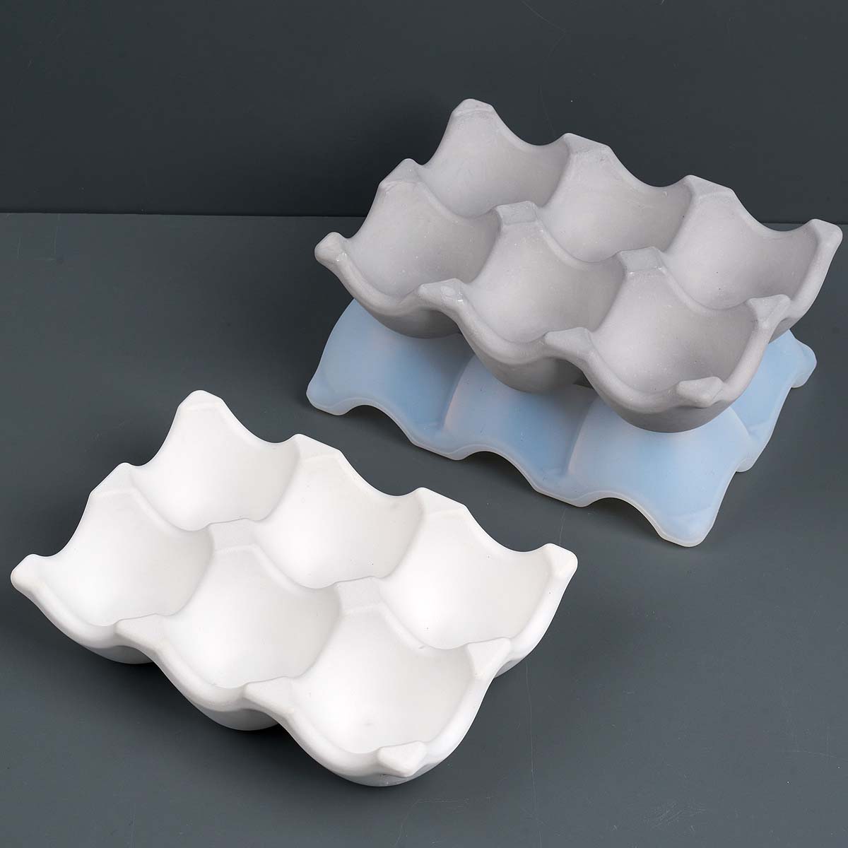 6-Compartment Egg Holder Silic - 3D Printing Egg บทวิจารณ์และราคา