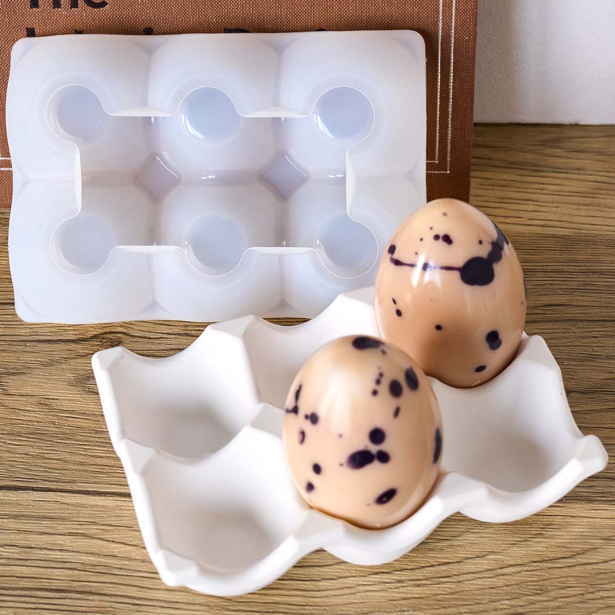 6-Compartment Egg Holder Silic - 3D Printing Egg บทวิจารณ์และราคา