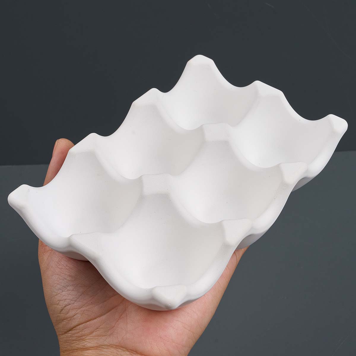 6-Compartment Egg Holder Silic - 3D Printing Egg บทวิจารณ์และราคา