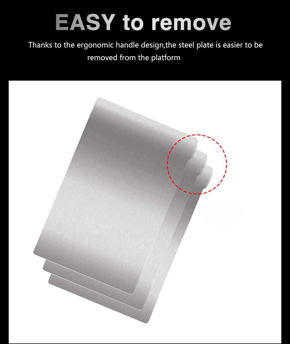 SLA /DLP  Flexible Build Plate - 3D Printer Bed Spring บทวิจารณ์และราคา