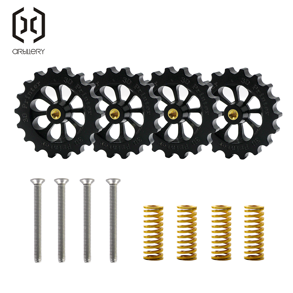 4PCS Heated Bed Spring Levelin - 3D Printer Bed Spring บทวิจารณ์และราคา
