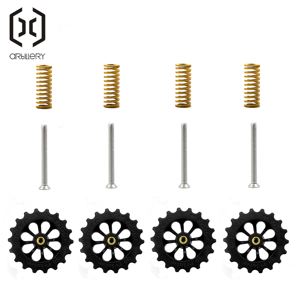 4PCS Heated Bed Spring Levelin - 3D Printer Bed Spring บทวิจารณ์และราคา