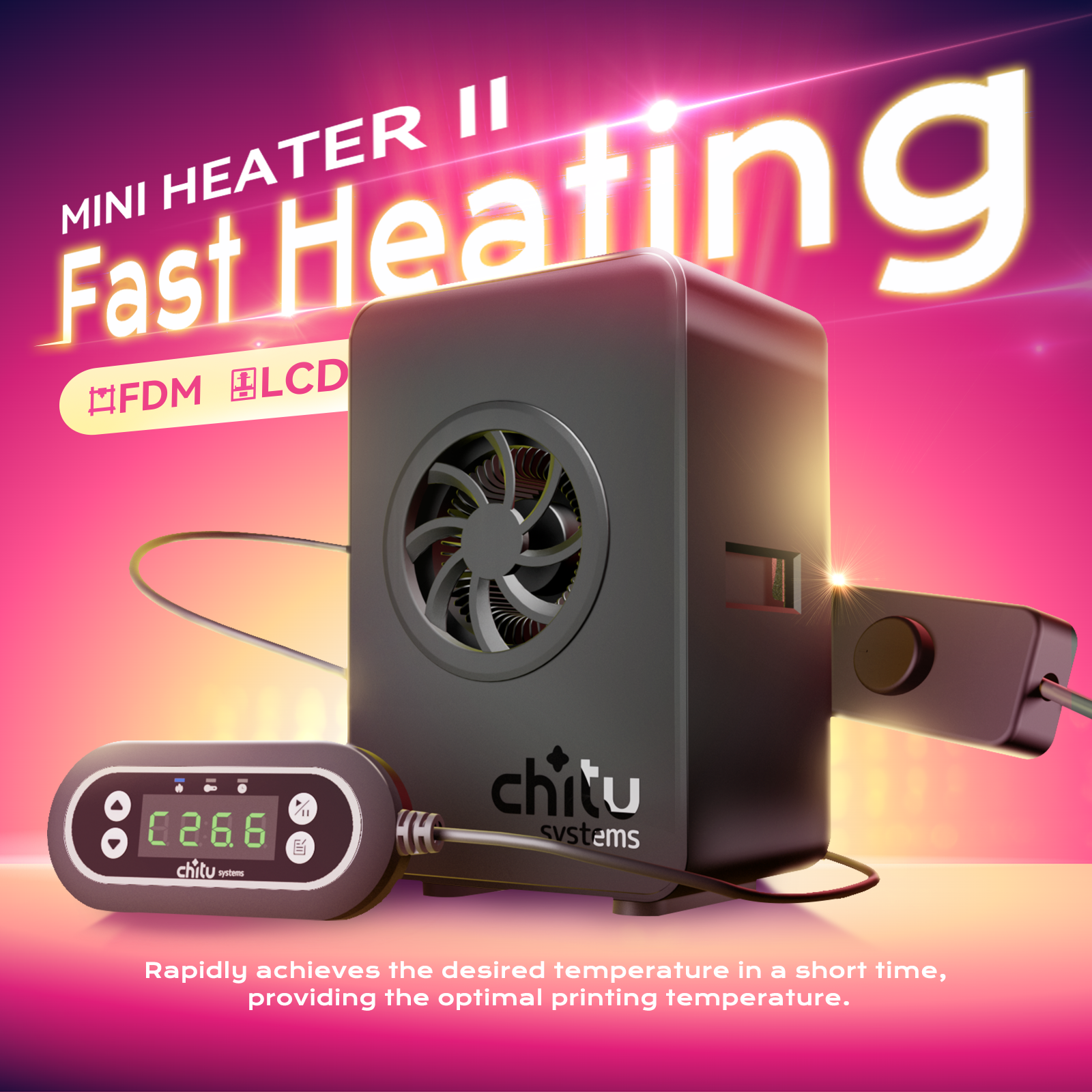 Chitu Systems H2 Mini Heater N - 3D Printing Cnc บทวิจารณ์และราคา
