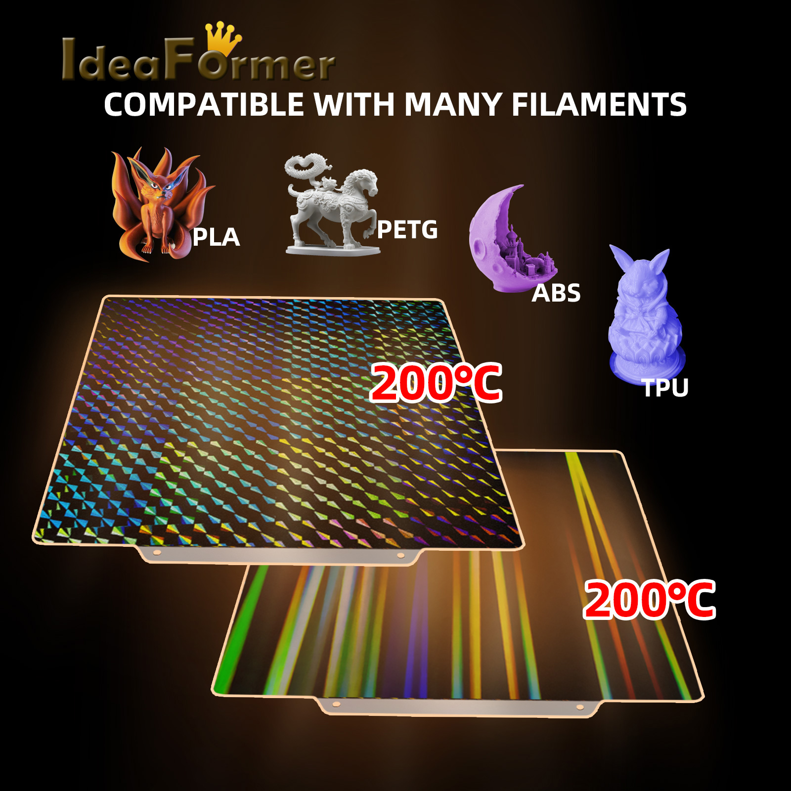For Flashforge Build Plate 3d  - 3D Printer Bed Spring บทวิจารณ์และราคา