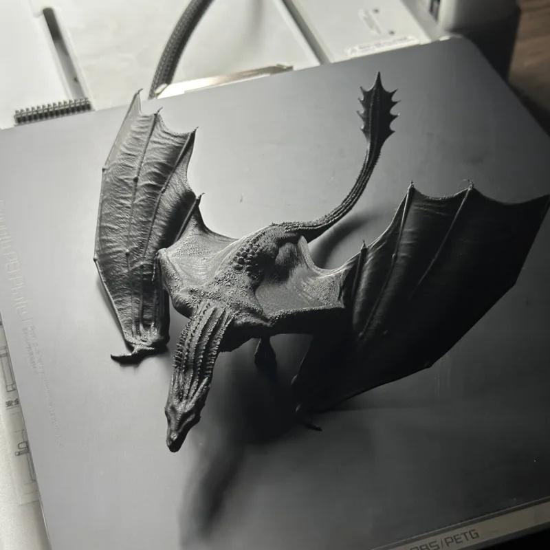 Flying Dragon 3D Printed Figur - 3D Printing Liquid บทวิจารณ์และราคา