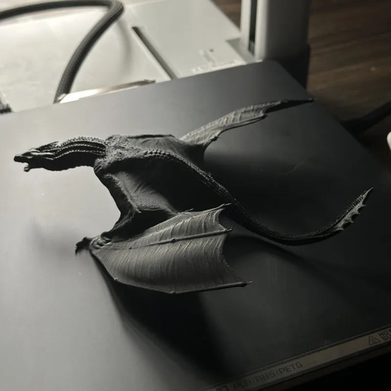 Flying Dragon 3D Printed Figur - 3D Printing Liquid บทวิจารณ์และราคา