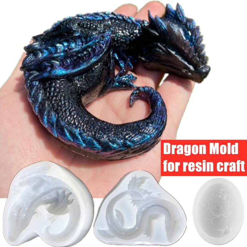 3 Styles Mirror Sleepy Dragon  - 3D Printing Egg บทวิจารณ์และราคา