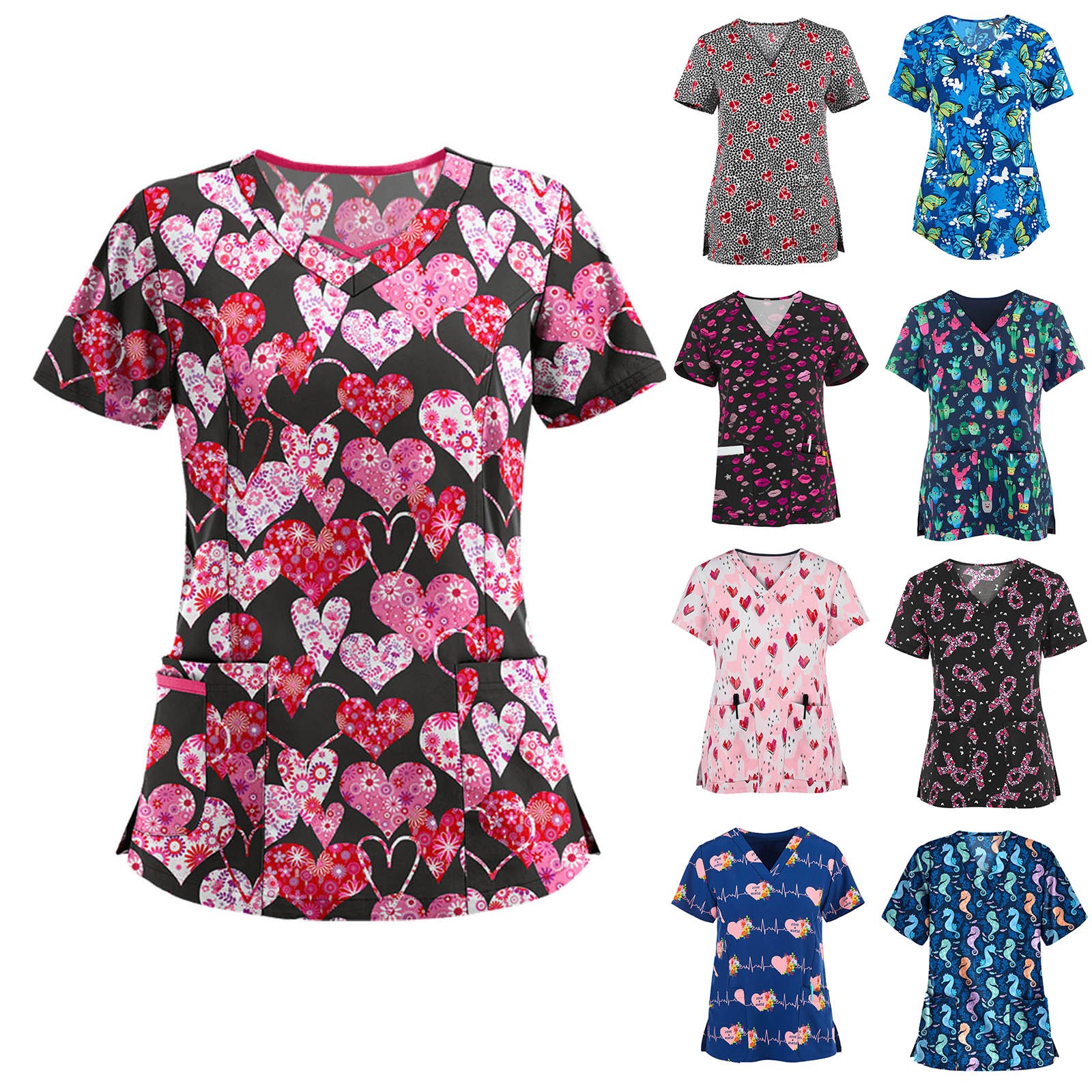 Women Nurse Uniform Butterfly  - 3D Printing For Medical บทวิจารณ์และราคา