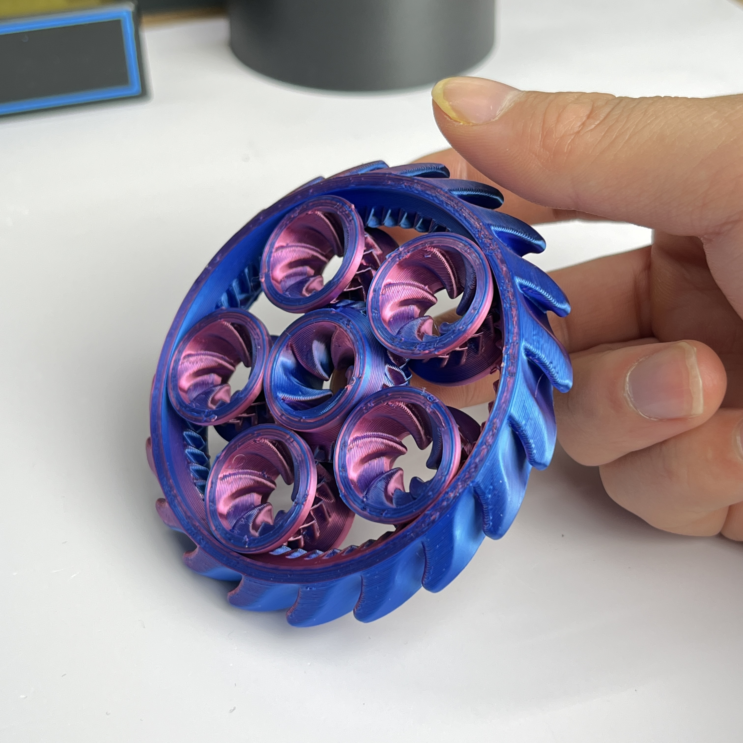 Creative 3D Printed Vortex Spi - 3D Printing Egg บทวิจารณ์และราคา