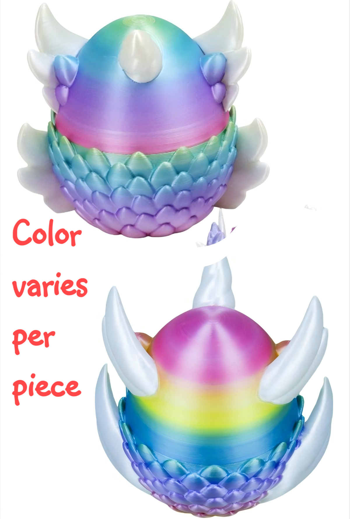 Gradient 3D Printed Dragon Egg - 3D Printing Egg บทวิจารณ์และราคา