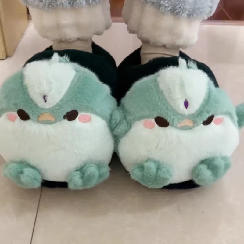 Genshin Impact Plush Slippers  - 3D Printing Gundam บทวิจารณ์และราคา