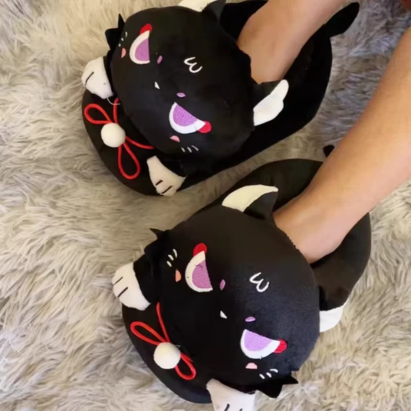 Genshin Impact Plush Slippers  - 3D Printing Gundam บทวิจารณ์และราคา