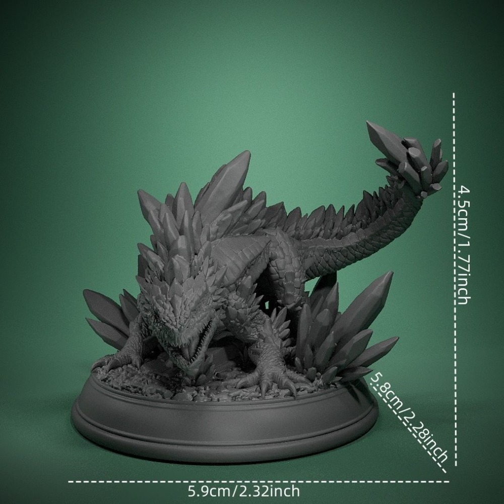 Crystal Lizard Board Game Ches - 3D Printing Liquid บทวิจารณ์และราคา