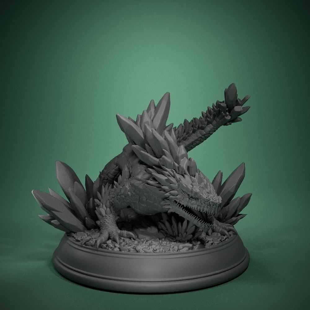 Crystal Lizard Board Game Ches - 3D Printing Liquid บทวิจารณ์และราคา