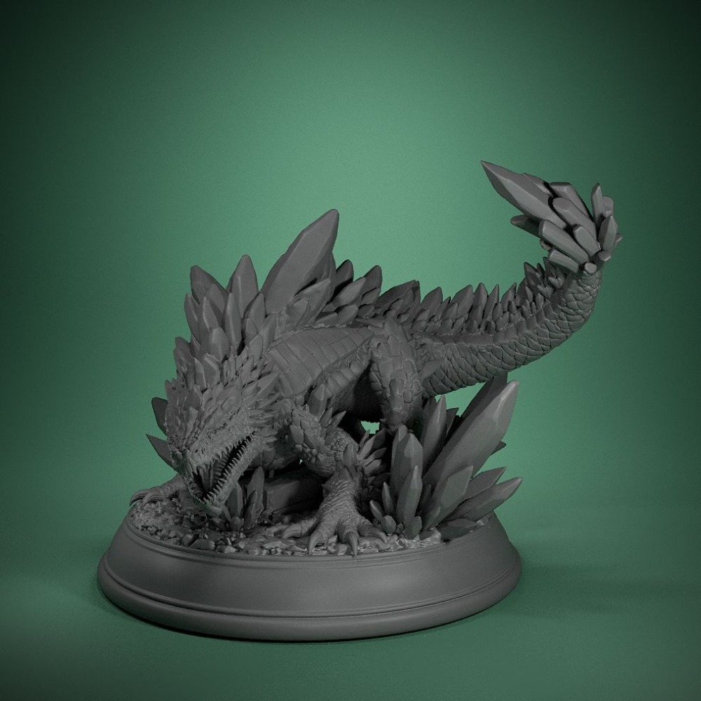Crystal Lizard Board Game Ches - 3D Printing Liquid บทวิจารณ์และราคา